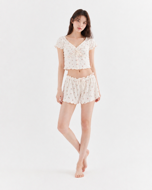 Crop Top & Shorts Set