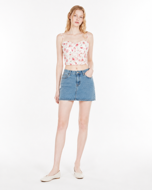 Floral Corset Cami