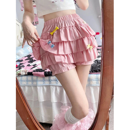 Tiered Ruffle Mini Skirt