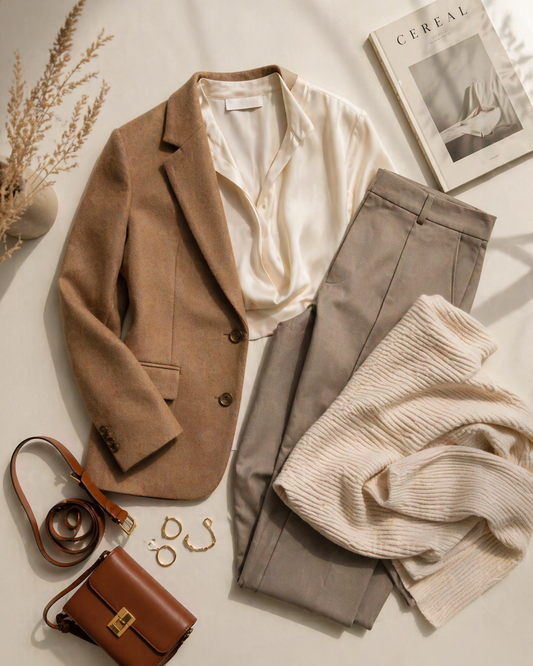 Polished Neutral Outfits That Never Look Boring