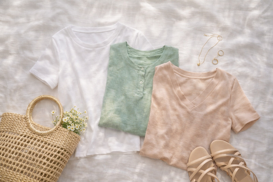 Fresh Short Sleeve Top Outfit Ideas for Spring and Summer