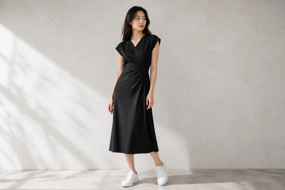 5 Minimal Outfits with a Black Dress for Everyday Wear