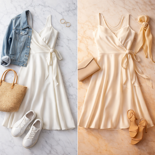 One Dress, Two Ways: Styled for Day and Night