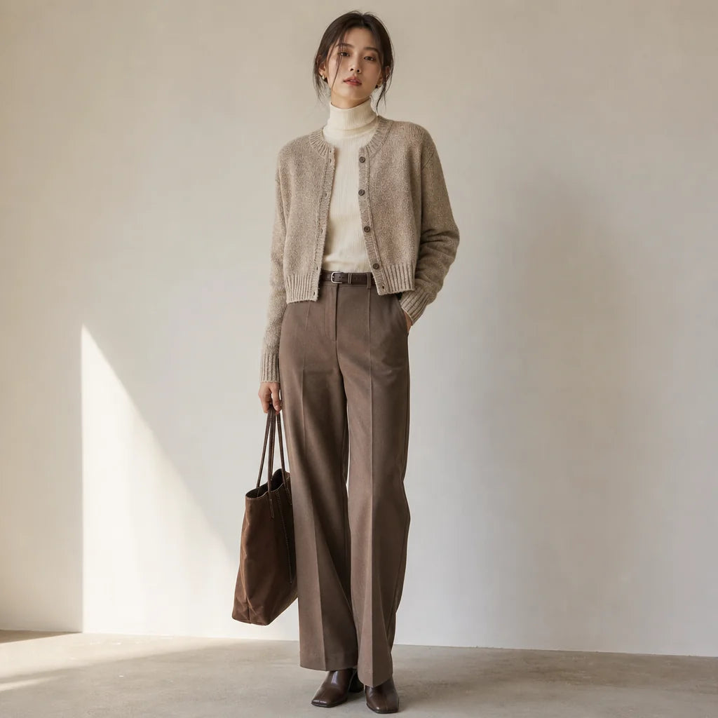 Cardigan Top Outfits for Everyday Fall Dressing product image