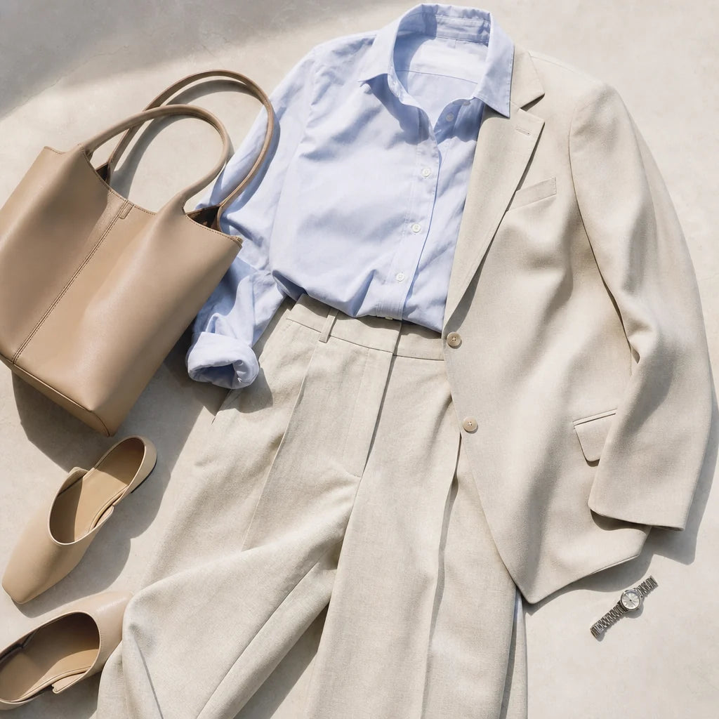 Easy Office Outfits for a Summer Commute (That Hold Up All Day) product image