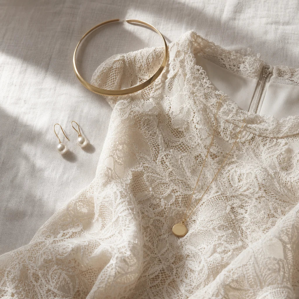 jewelry to wear with a lace dress Styling Notes product image