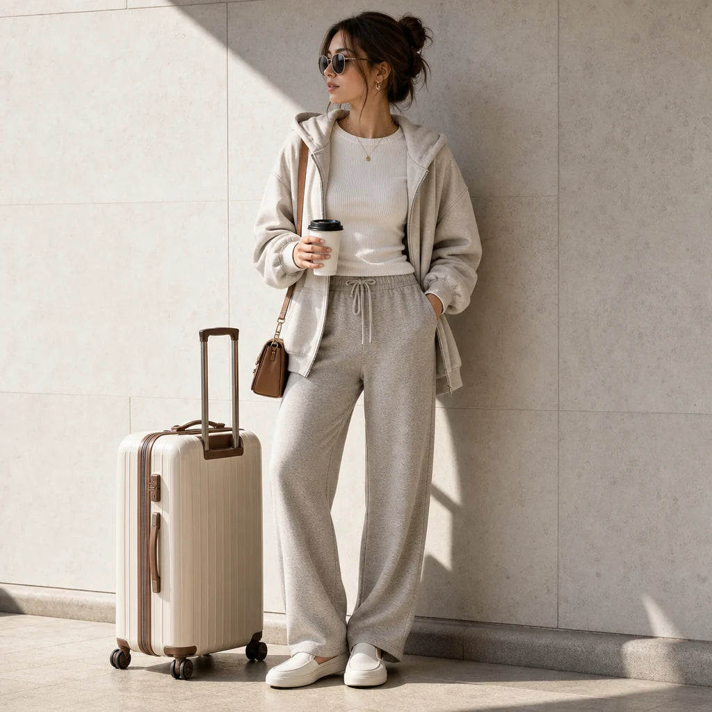 Cute but Comfortable Outfits for a Long Flight This Fall product image