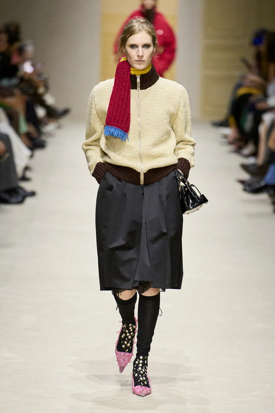 An effortless dress and casual outerwear combination for 2026