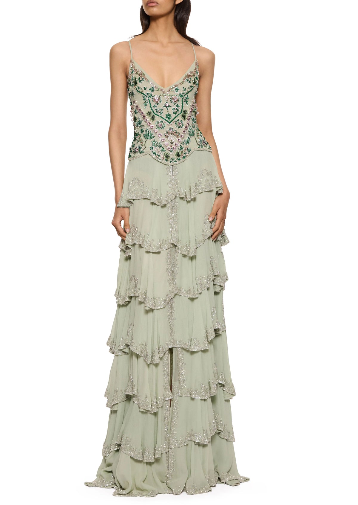 Moonlit Maxi Dress Sage