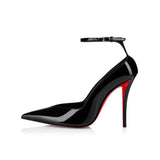 Pointed Toe Stiletto Pumps Black