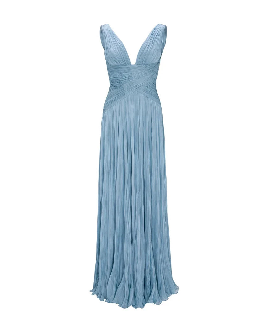 Celeste Maxi Dress Steel Blue, view 1