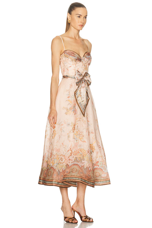 Alchemy Structured Midi Dress