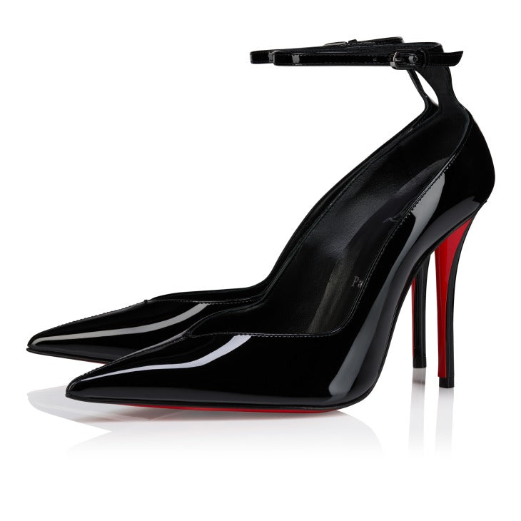 Pointed Toe Stiletto Pumps Black