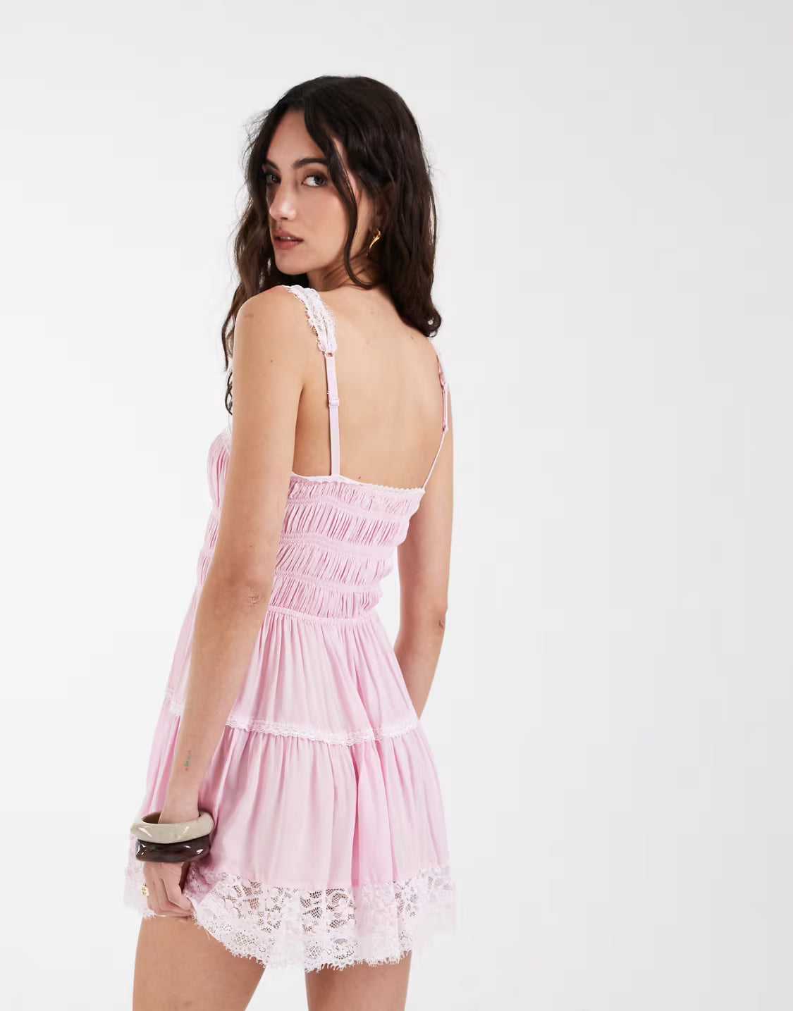 So in Love Mini Slip Dress Pink
