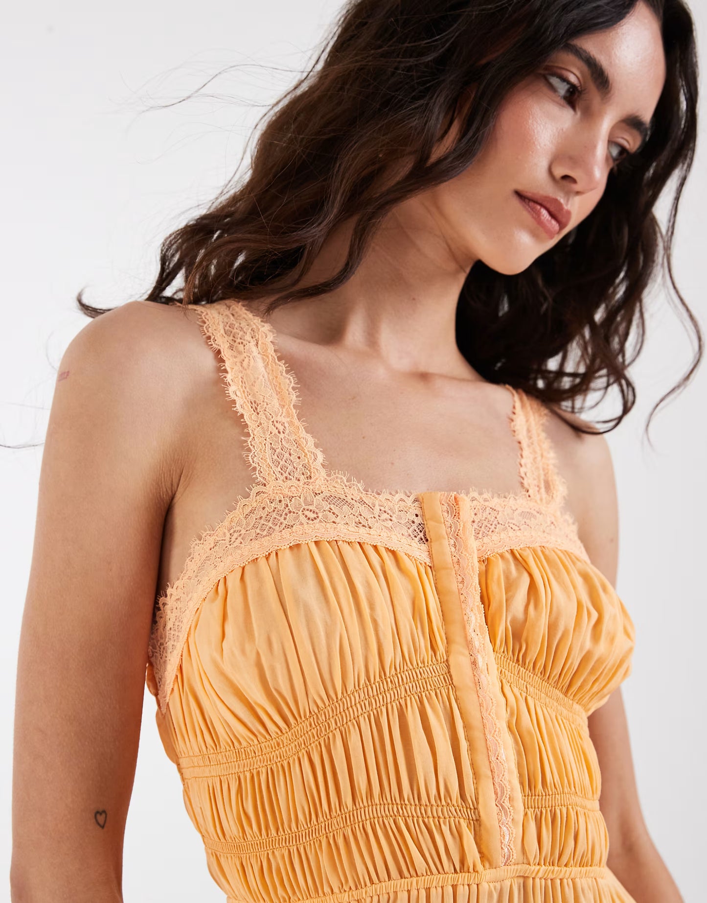 So in Love Mini Slip Dress Orange