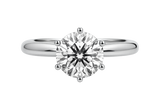 Classic Six-Prong Moissanite Ring