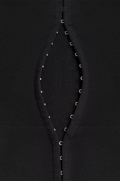 Dobromila Hook-Front Sculpting Mini Dress
