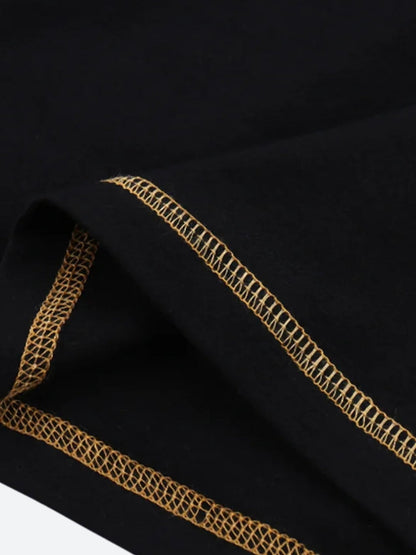 Cut Out Baby Tee Black