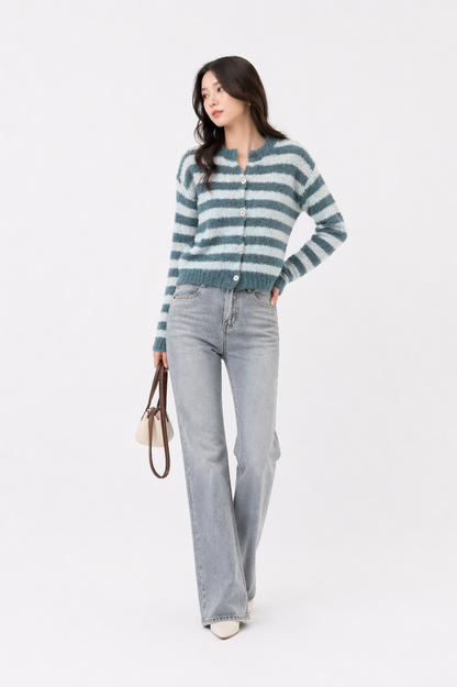 Chunky Knit Short Cardigan