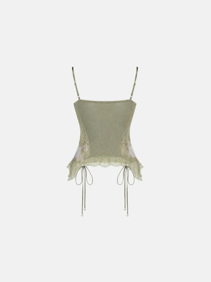 Y2K Floral Cami Top