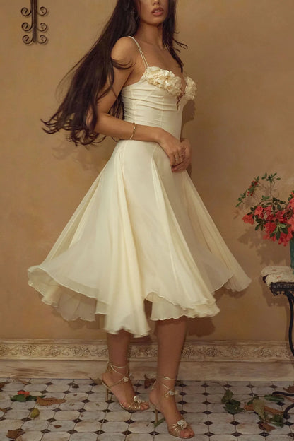 Valentina Dress in Butter