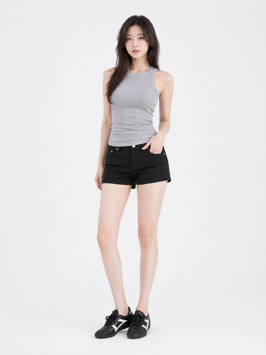 Ribbed Knit Vest Top