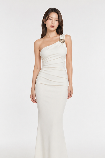 Off-Shoulder Maxi Dress
