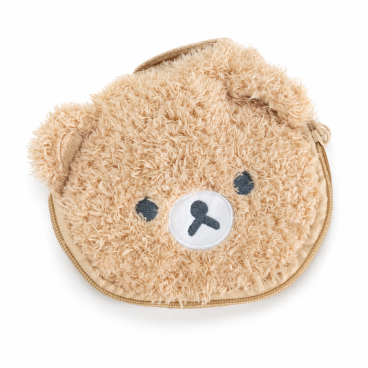 Bear Plush Cosmetic Pouch