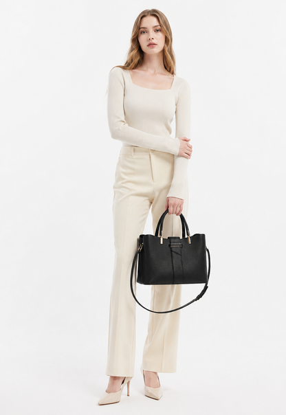 Retro Bucket Crossbody