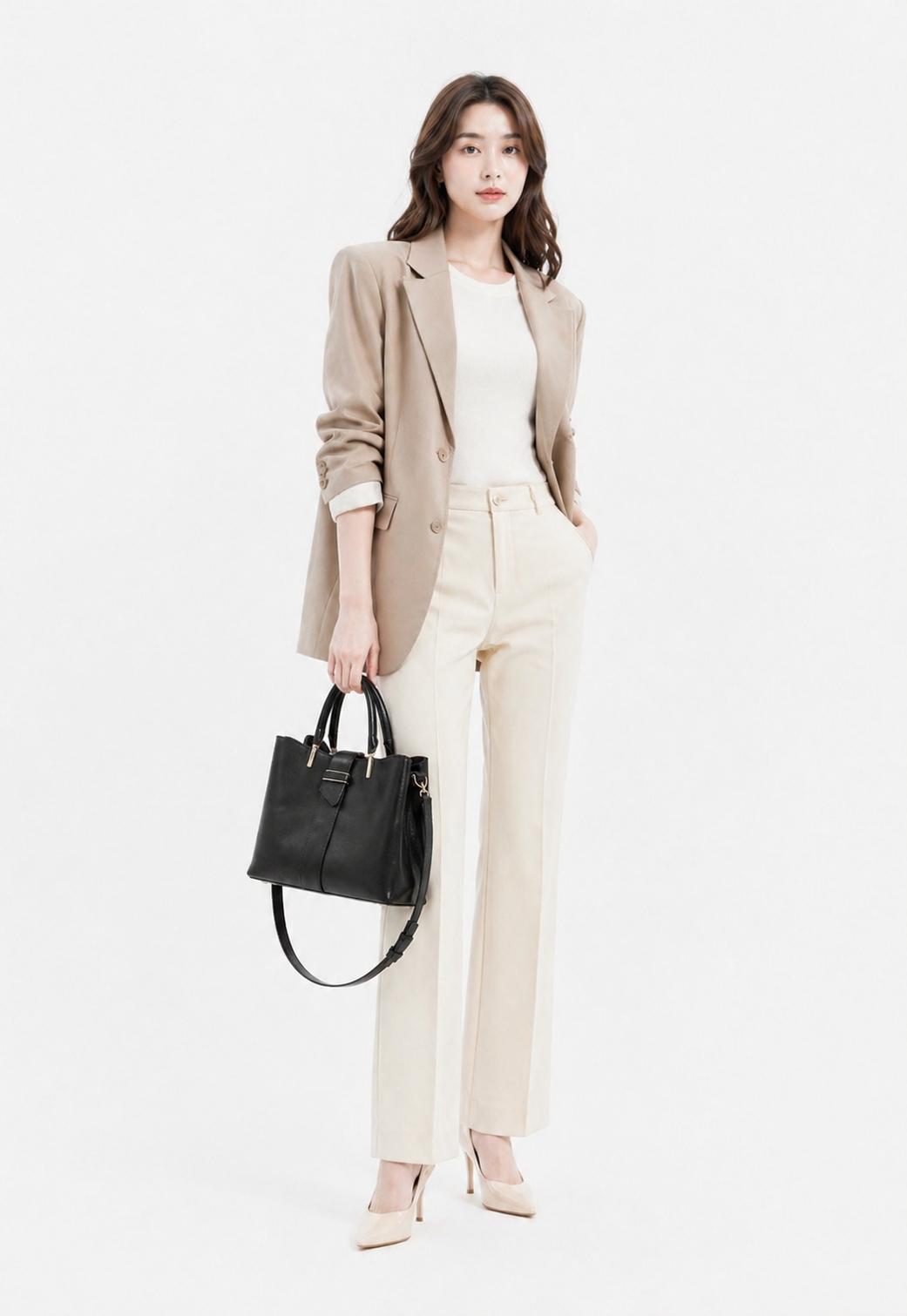 Retro Bucket Crossbody