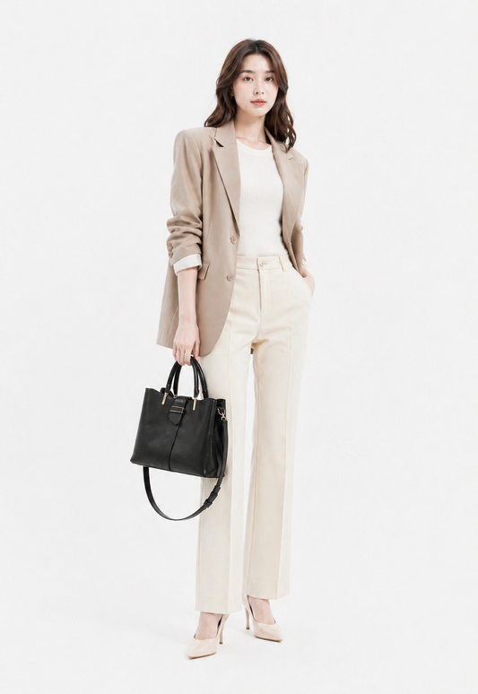 Retro Bucket Crossbody