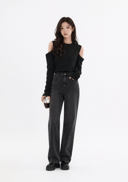 Off-Shoulder Stretch Top