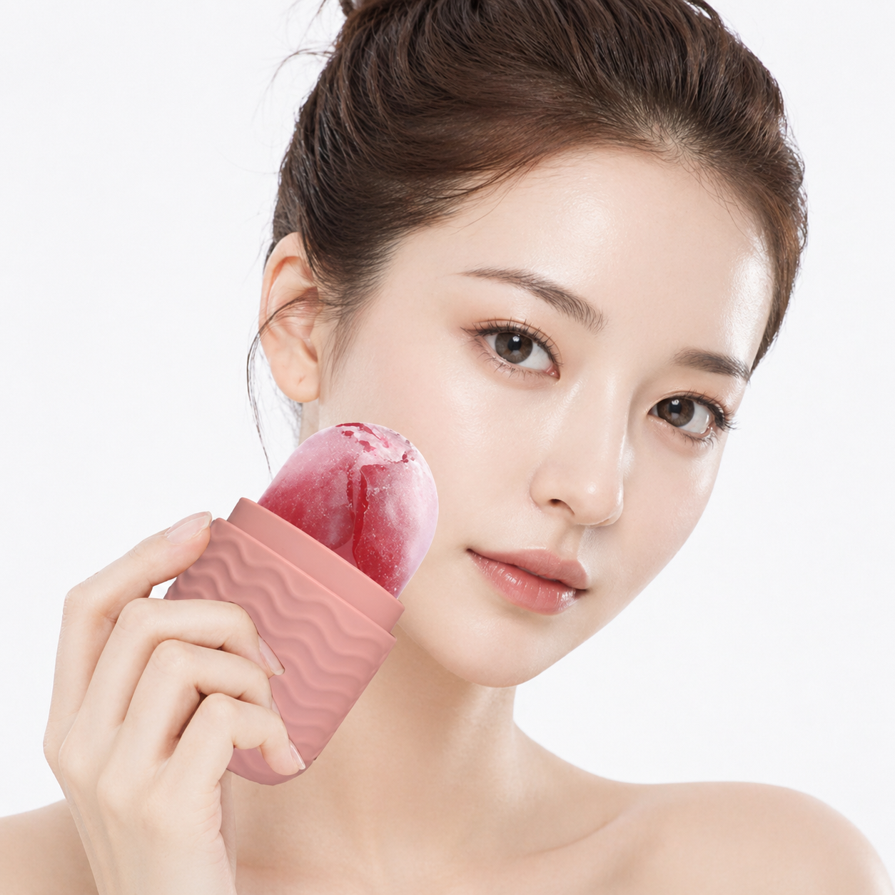Facial Ice Roller Mold – Reusable Face Massage Ice Tray
