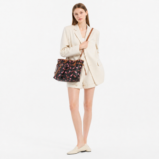 Printed Bucket Tote