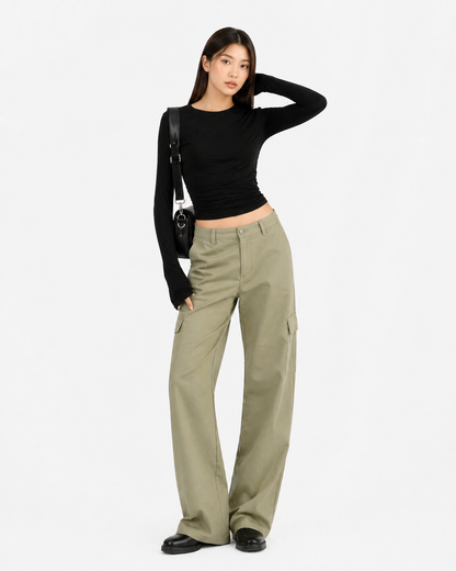 Slim Knit Pullover Top