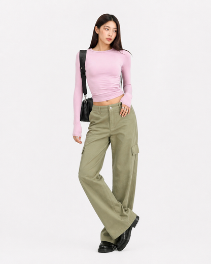 Slim Knit Pullover Top