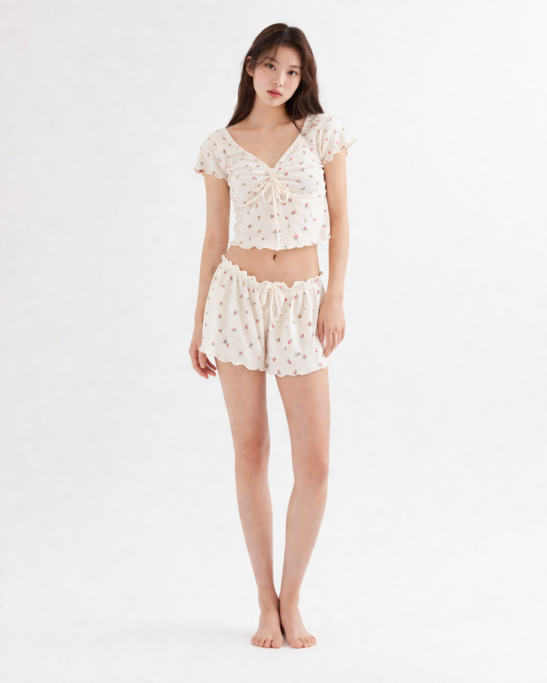 Crop Top & Shorts Set