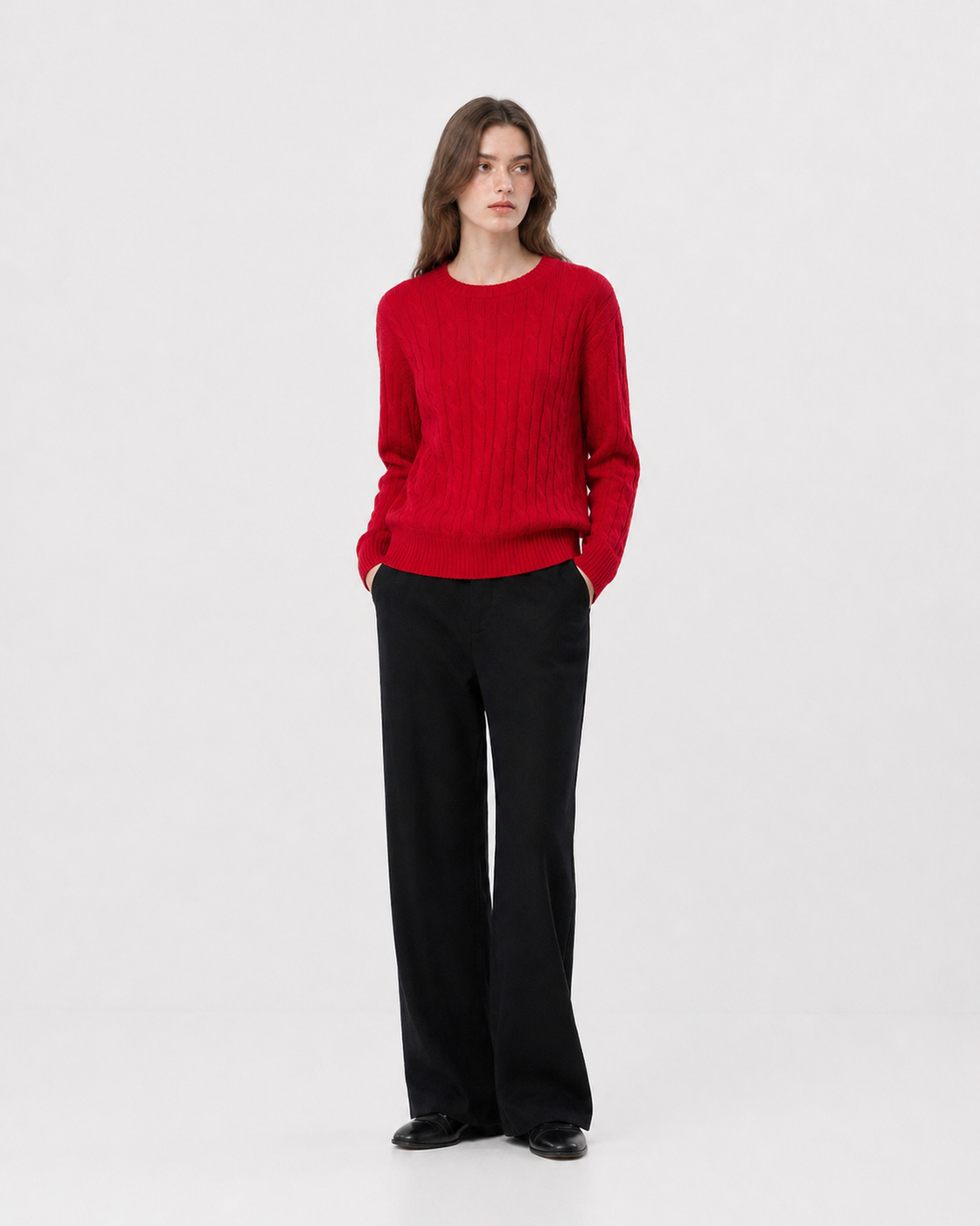 Embroidered Knit Pullover