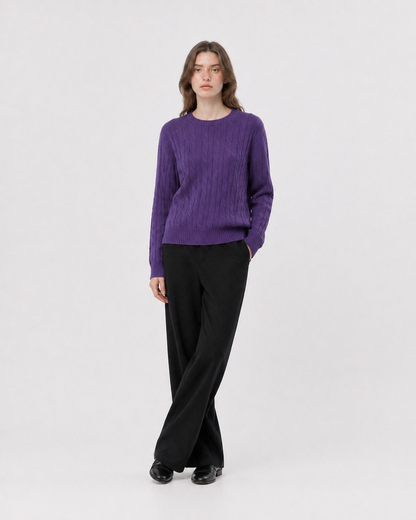 Embroidered Knit Pullover
