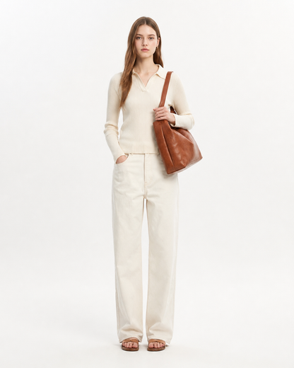 Oil Wax Leather Tote