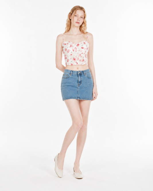 Floral Corset Cami