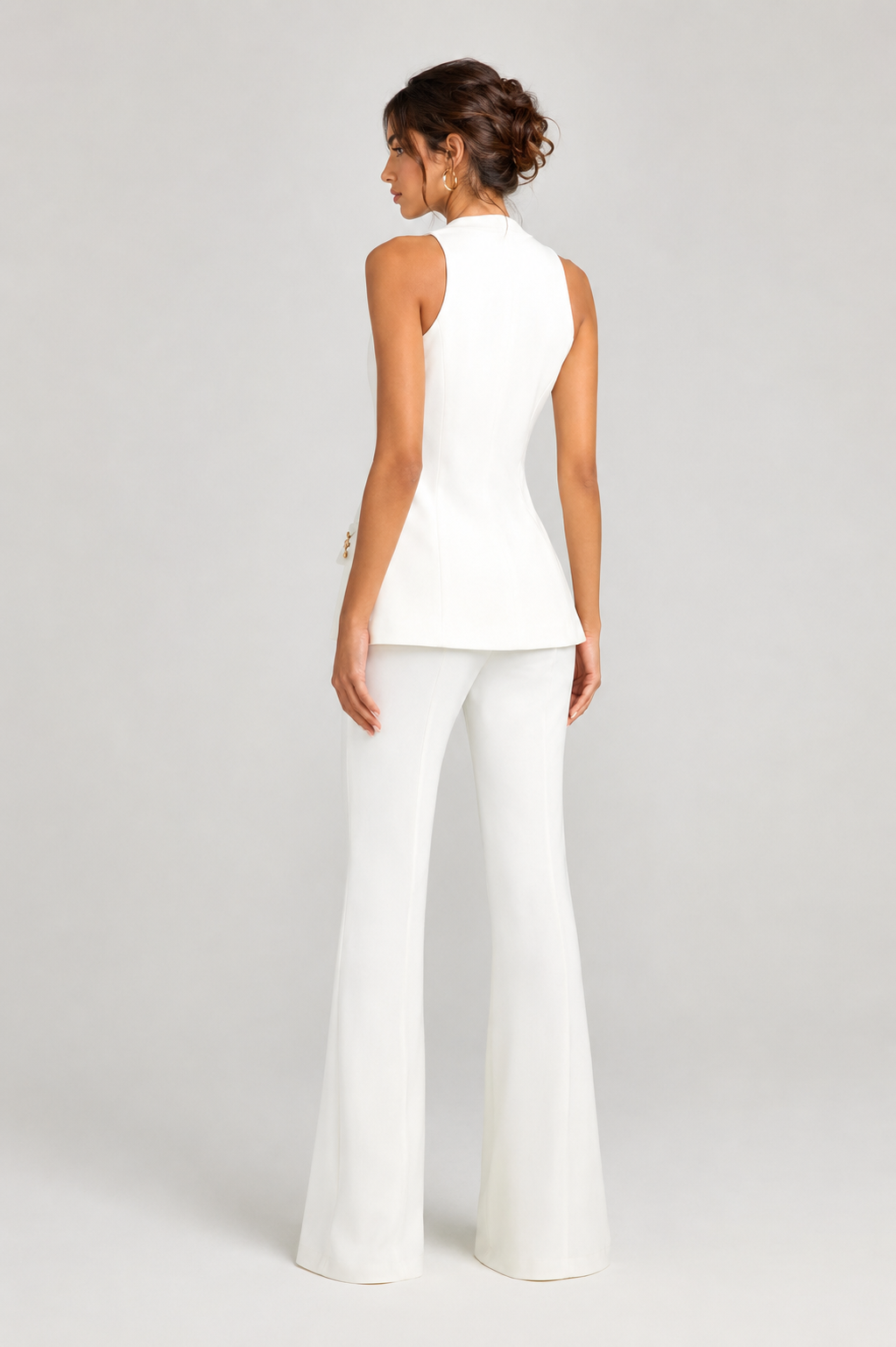 Zoe White Waistcoat