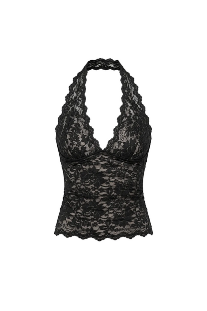 Lace Mirage Halter Top