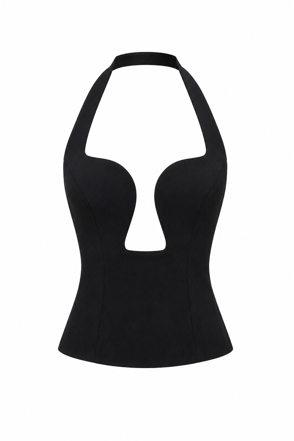 Plunge Halter Top