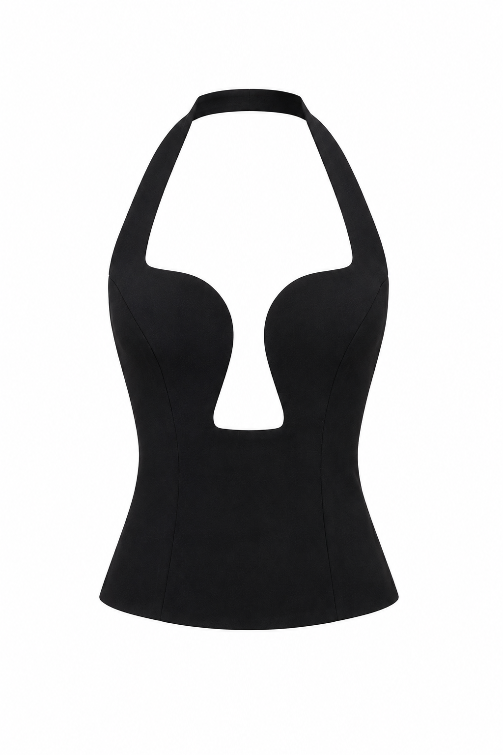 Plunge Halter Top