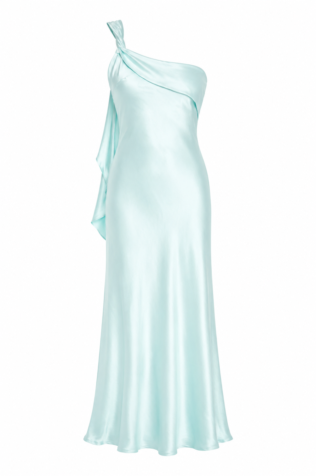 Carmel One-Shoulder Sash Maxi Dress