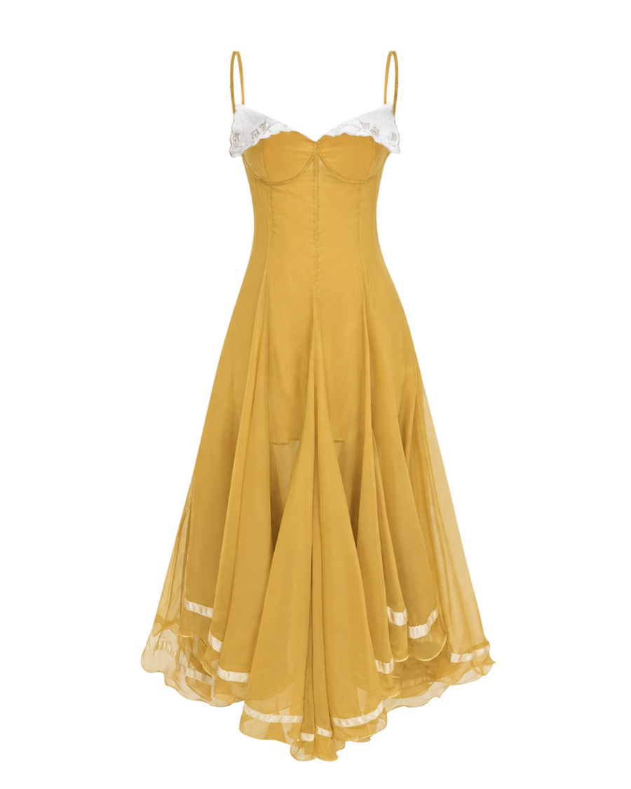 Soleil Lace Maxi Dress