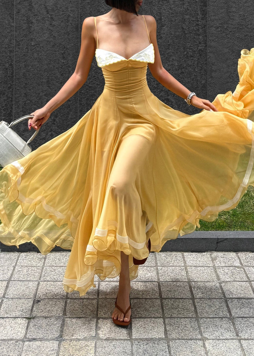 Soleil Lace Maxi Dress