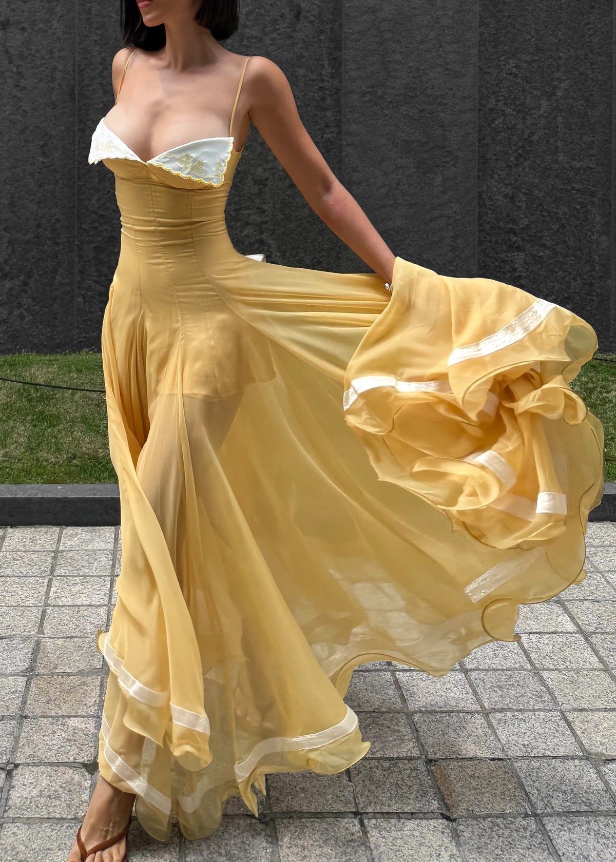 Soleil Lace Maxi Dress