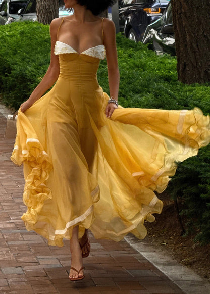 Soleil Lace Maxi Dress